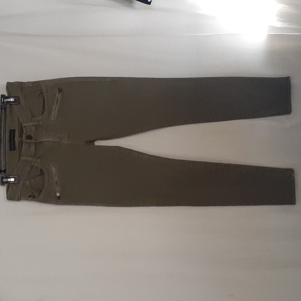 Rock & Republic Jeans Women Size 8M Olive Skinny Kashmiere